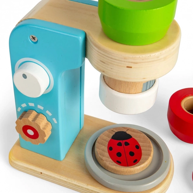 Colorful Children's Microscope by Bigjigs Toys