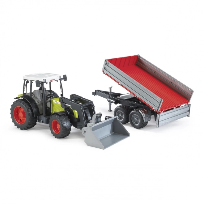 Bruder Tractor with Loader and Trailer