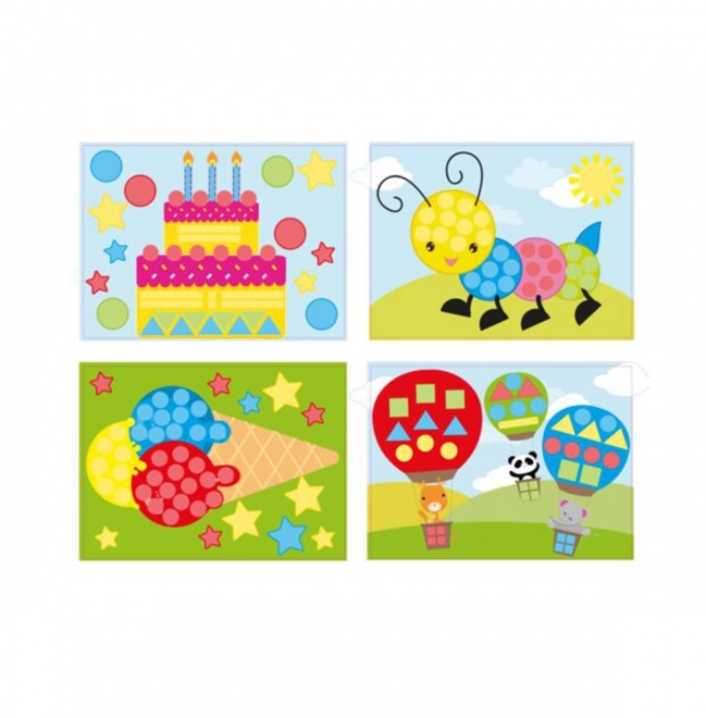 Creative Mosaic Sticker Set