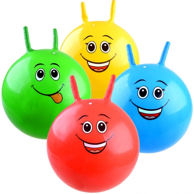 Colorful Bouncing Ball with Handles