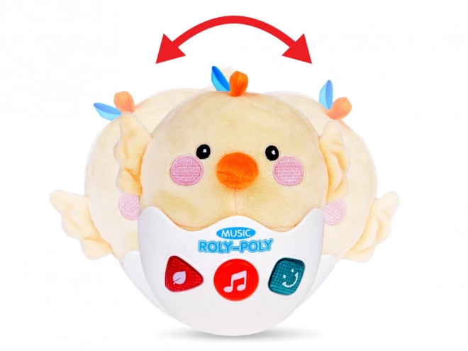 Interactive Chick Musical Toy with Lullabies and Lights