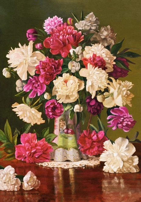 Castorland Puzzle Beautiful Peonies 500 Pieces