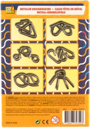 Set of Metal Puzzles