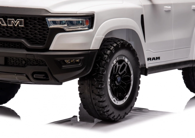 Electric Ride-On Dodge Ram White