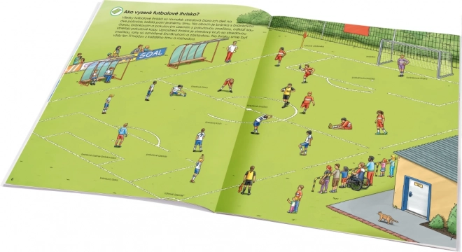 Můj první samolepkový sešit – Fotbal