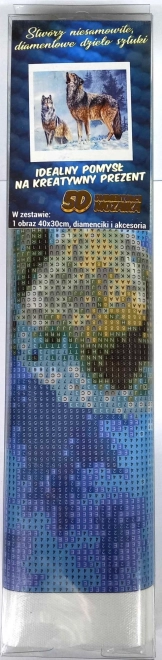 Diamond Painting Wolf's Call 30x40cm