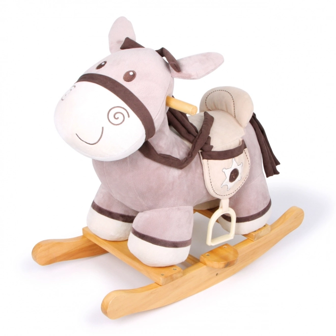 Wooden Rocking Horse Sheriff