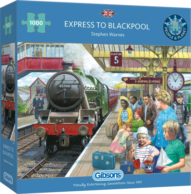 Gibsons Puzzle Express to Blackpool 1000 Pieces