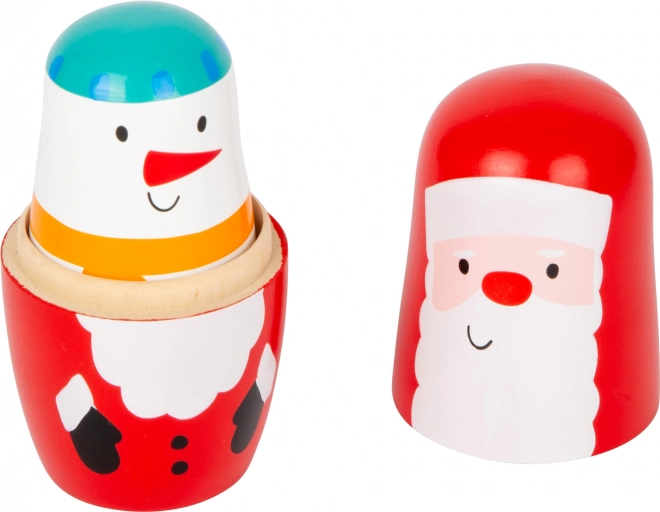 Christmas Nesting Dolls Set