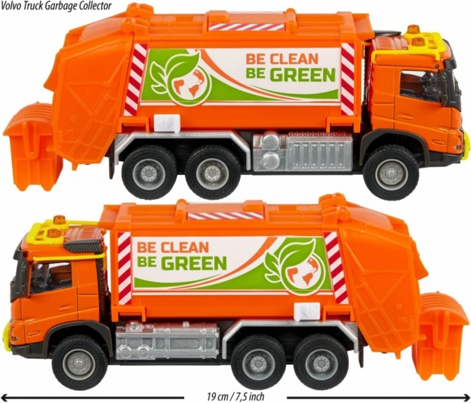 Volvo Garbage Truck Toy by Majorette