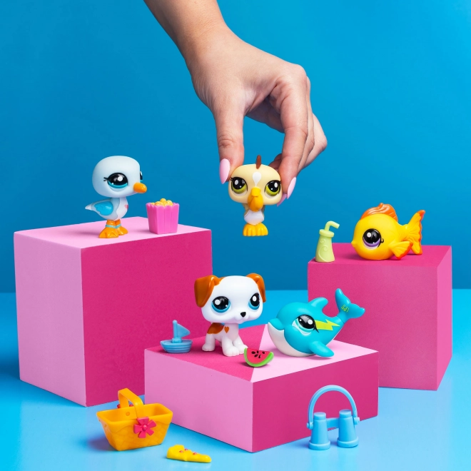 Littlest Pet Shop Beach Figures Set