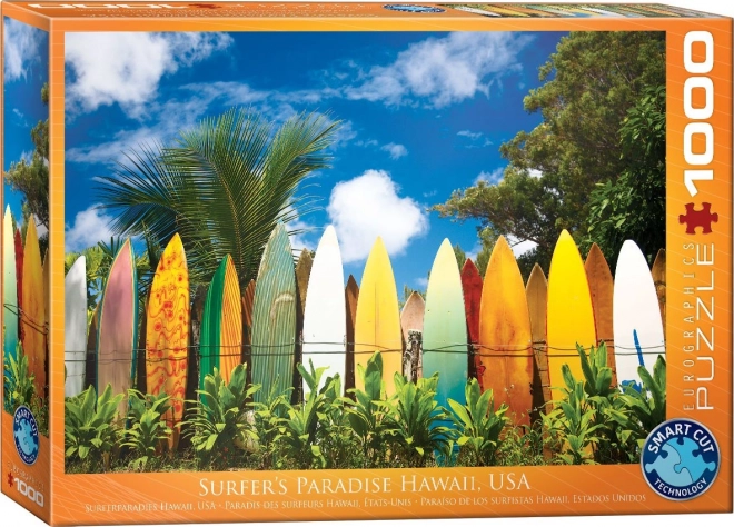 Eurographics Puzzle Surfer's Paradise 1000 Pieces