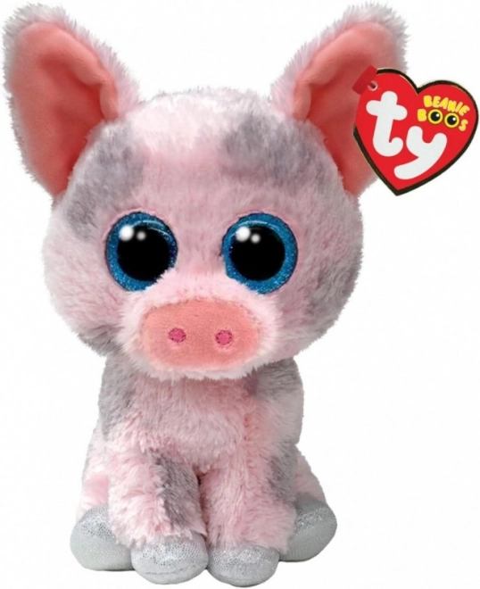 Pink Pig Plush Toy by Ty