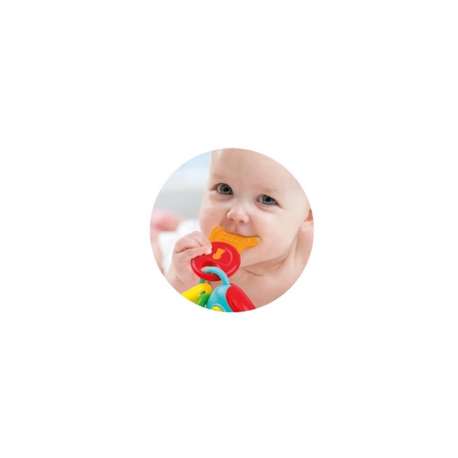 Colorful Rattle Teething Keys