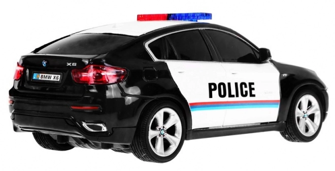 Remote Control BMW Police Car for Kids 8+ with Lights