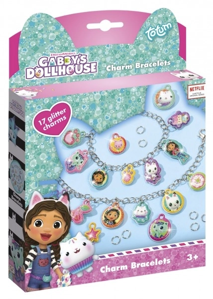 Creative Bracelet Making Set with Charms from Gabby's Dollhouse