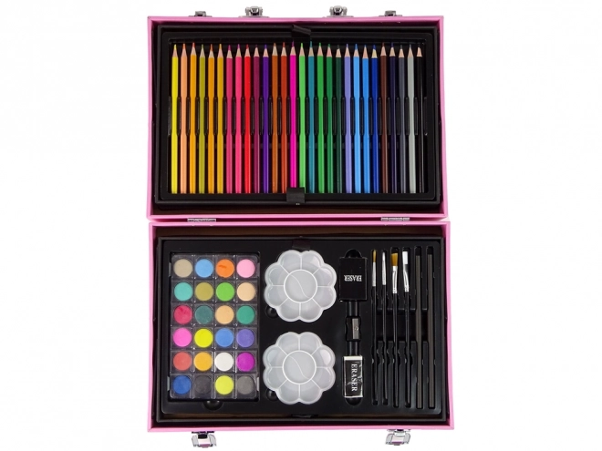 Large Pink Unicorn Art Set with 145 Pieces