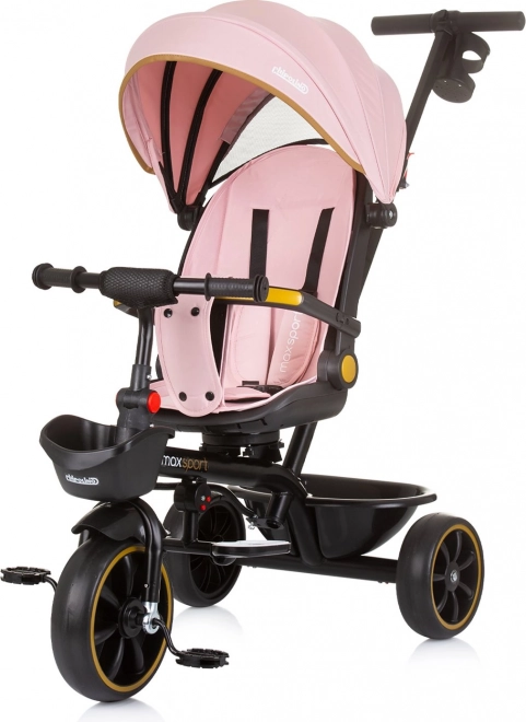 Chipolino Tricycle with Canopy Max Sport 2-in-1 Flamingo