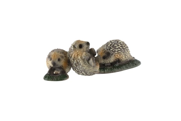 Western Hedgehog Mother and Babies Animal Set