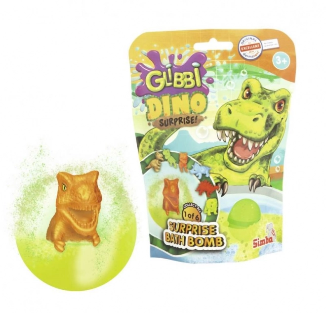 Glibbi Dinosaur Bath Bomb Surprise