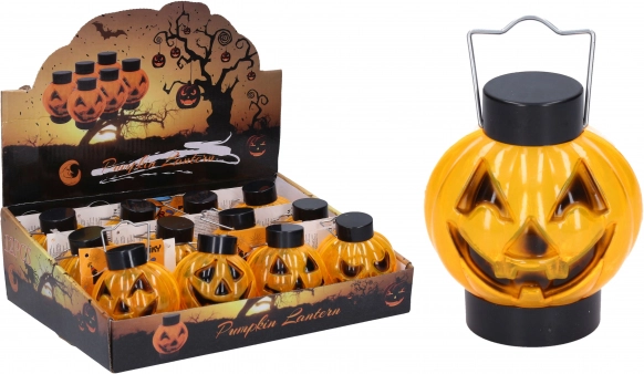 glowing Halloween pumpkin 8 × 7 cm