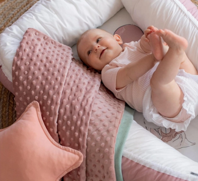 Soft Pink Baby Blanket