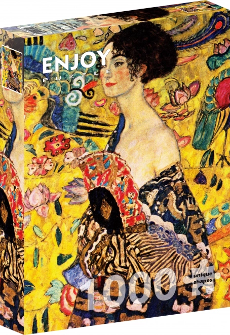 Enjoy Puzzle Gustav Klimt: Lady with a Fan 1000 Pieces