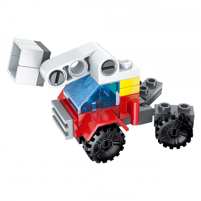 Qman Rescue Vehicle Skyline Building Set 3in1