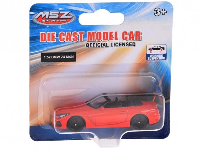 Licensed BMW Z4 M40i Metal Toy Car