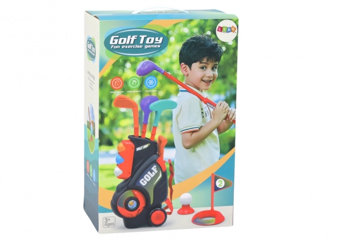 Mini Golf Set for Kids with Cart