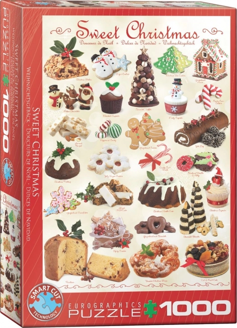 Eurographics Sweet Christmas Puzzle 1000 Pieces