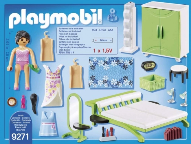 Playmobil City Life Bedroom Set