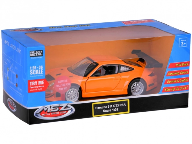 Metal Model Car Porsche 911 GT3 RSR