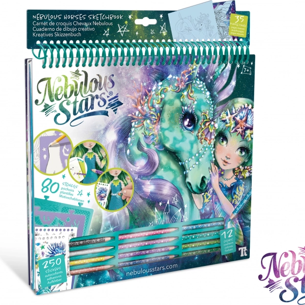 Nebulous Stars creatieve kleurboek – groen