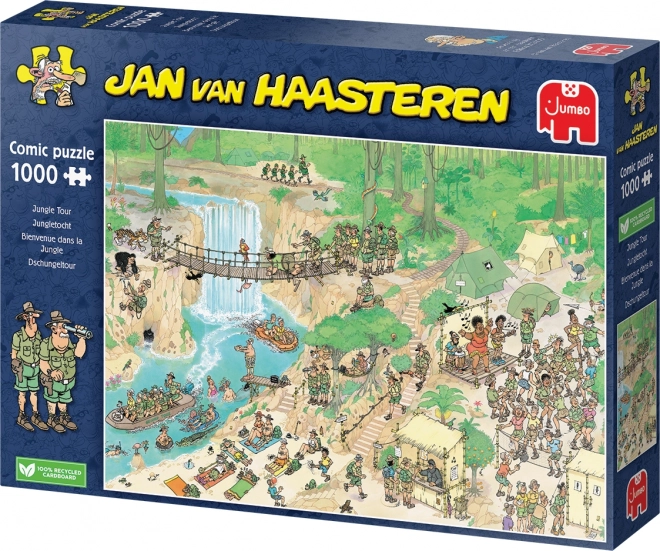 Jungle Adventure Puzzle by Jan van Haasteren - 1000 Pieces