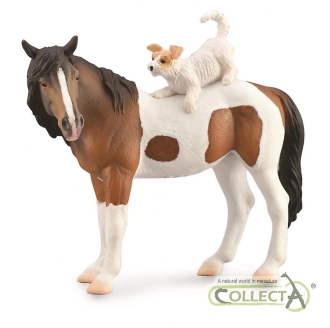 Collecta Mare and Terrier Figurine