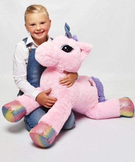 Pink Unicorn Plush Toy