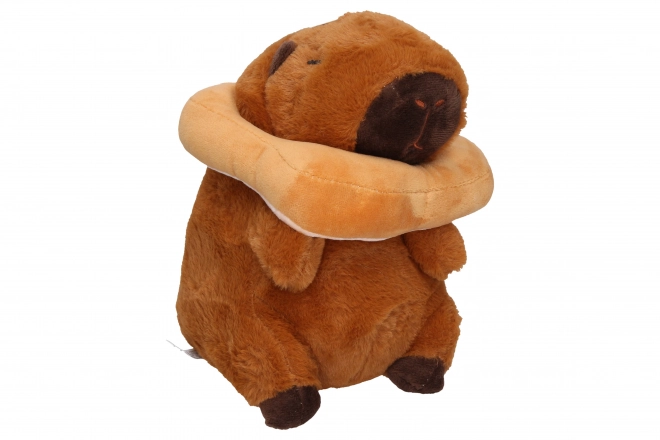 Capybara Plush Toy with Lollipop