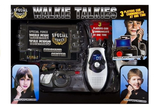 Walkie Talkie Base Set