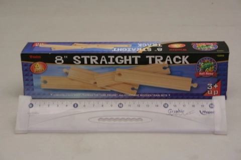 Straight Train Tracks 4 Pack