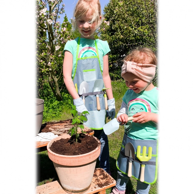 small foot Kids' Gardening Apron with Tools