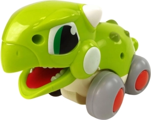 Playful mouth opening while driving