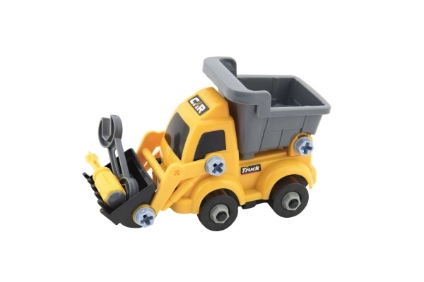 Construction Vehicle Toy with Screws