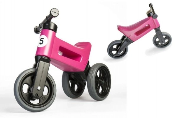 Funny Wheels Rider Sport Green 2-in-1 Balance Bike – Pink