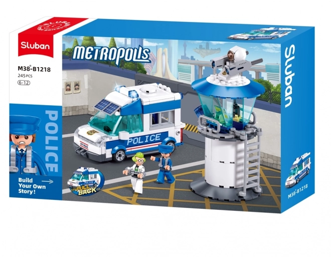 Sluban Transport Vehicle Adventure Set: Gangsters Behind Bars