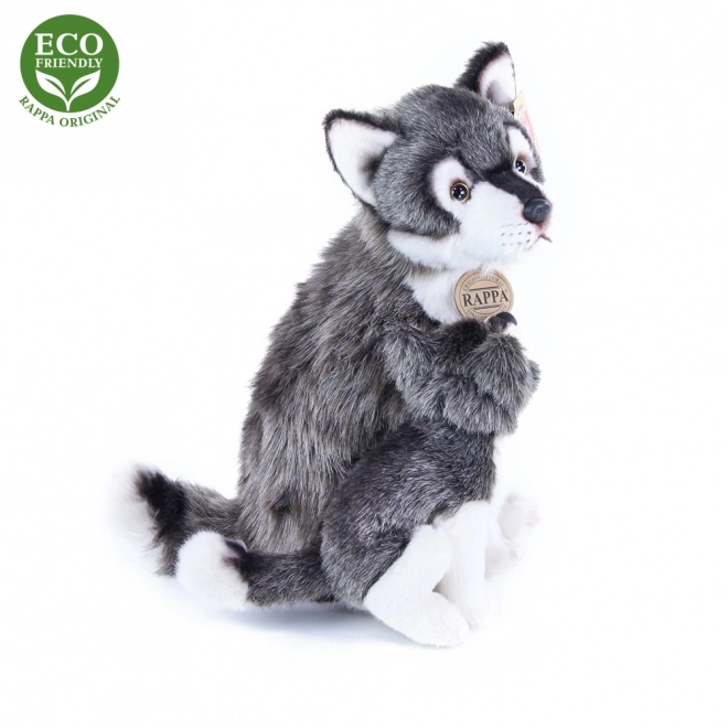 Plush Wolf with Pup Eco-friendly