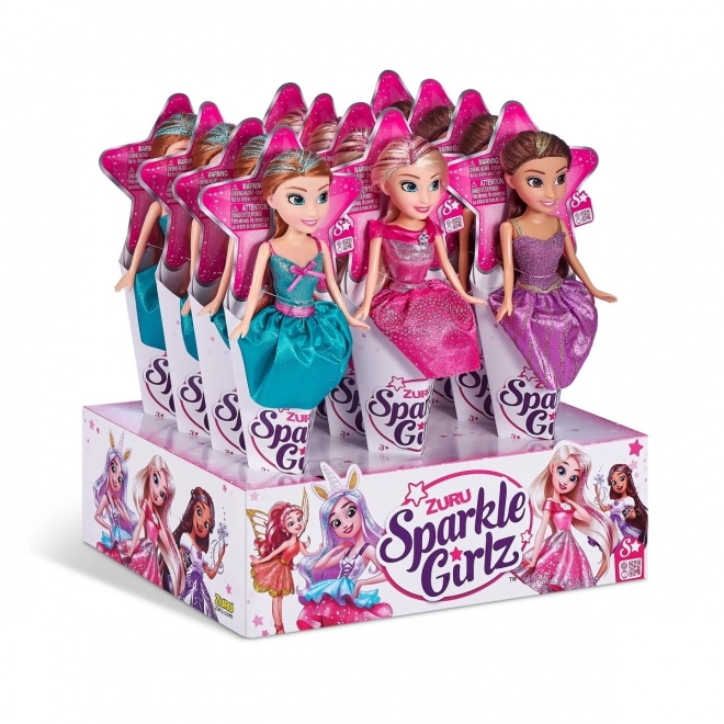 Sparkle Girlz Princess Doll Cone Display