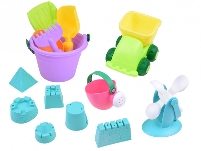 Sandbox and Bath Playset