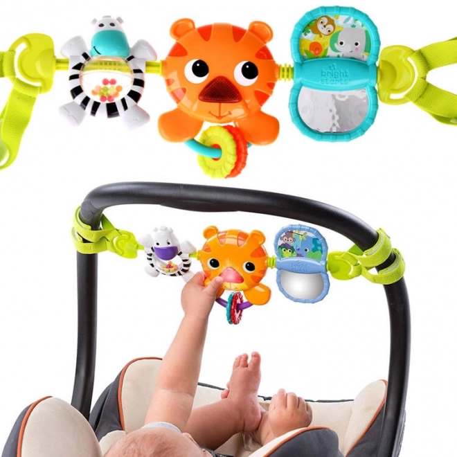 Colorful Hanging Toy for Stroller and Car Seat