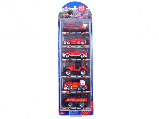 Set of 6 Metal Toy Cars – Guard